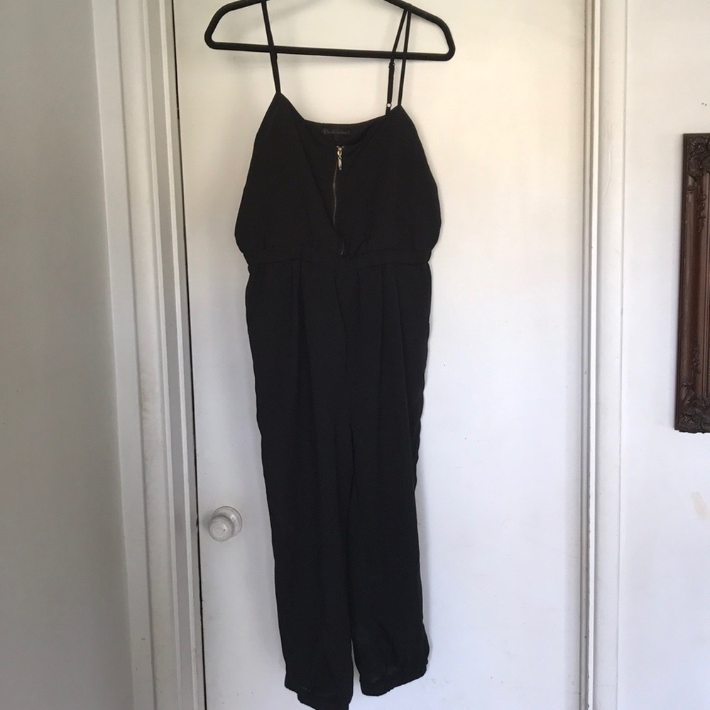 Lucca Couture black jumpsuit size L